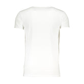 Cavalli Class White Cotton T-Shirt